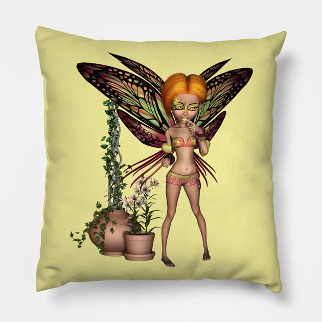 Cute fairy Pillow by Nicky2342