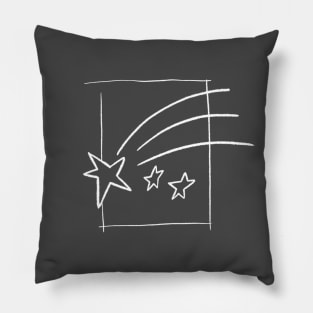 Shooting Star Doodle Pillow