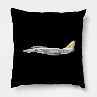 Fighter Squadron 21 (VF-21) Freelancers F-14 Tomcat Illustration Pillow