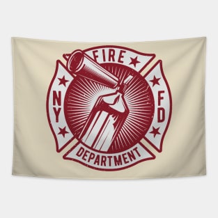 Fire Department Tapestry