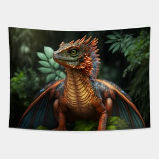 red dragon Tapestry