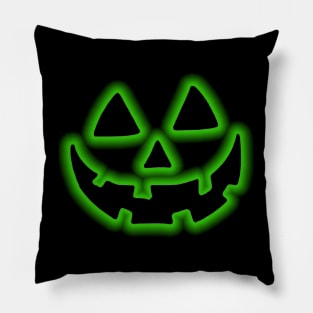 Hello halloween, Funny jack o lantern face Pillow