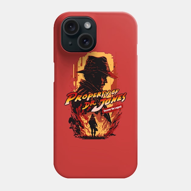 Property of dr Jones Phone Case by BAJAJU