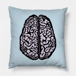 Brain (transparent) Pillow