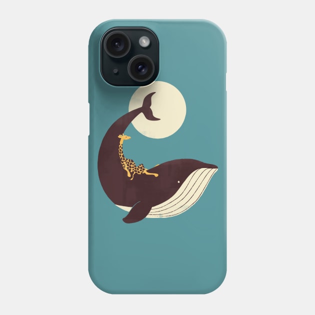 The Giraffe and the Whale Phone Case by jayf23