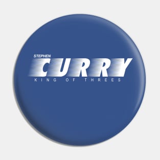 Curry King of Threes Pin