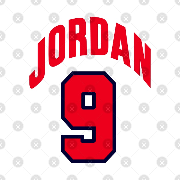 USA Basketball - Jordan by Buff Geeks Art