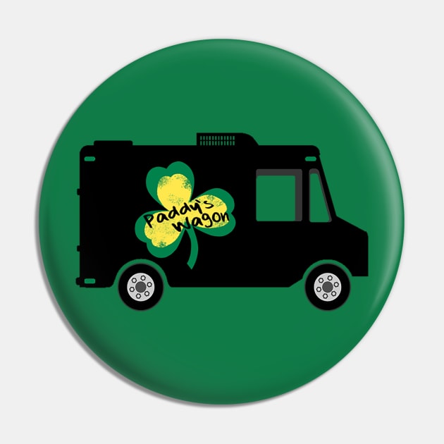 Paddy's Wagon Pin by justnclrk