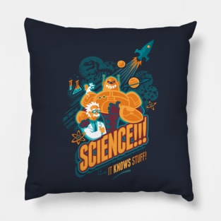 Science!!! It Knows Stuff! Pillow