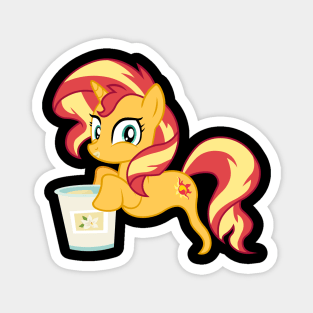 Sunset Shimmer the Vanilla Ghostie Magnet