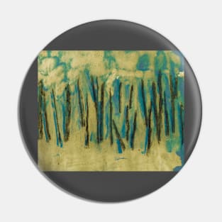 Golden abstract Pin