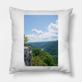 Coopers Rock State Park Pillow