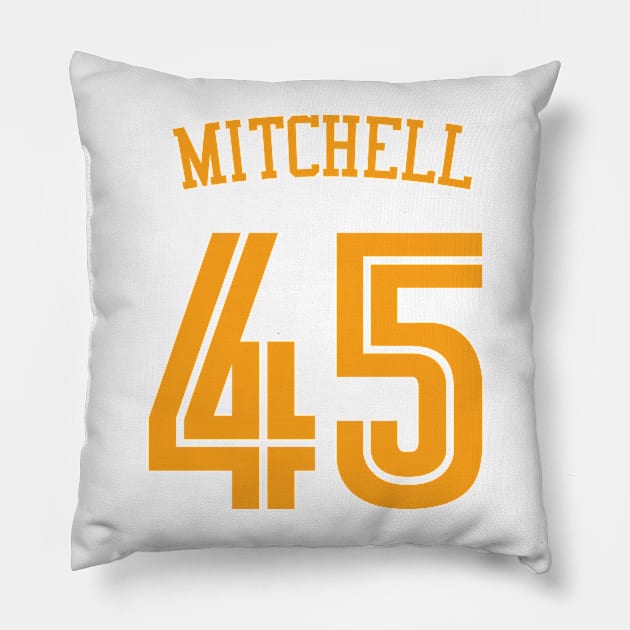 Donovan Mitchell Pillow by Cabello's