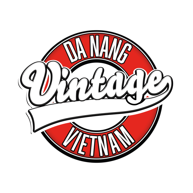 Da Nang vietnam retro logo by nickemporium1