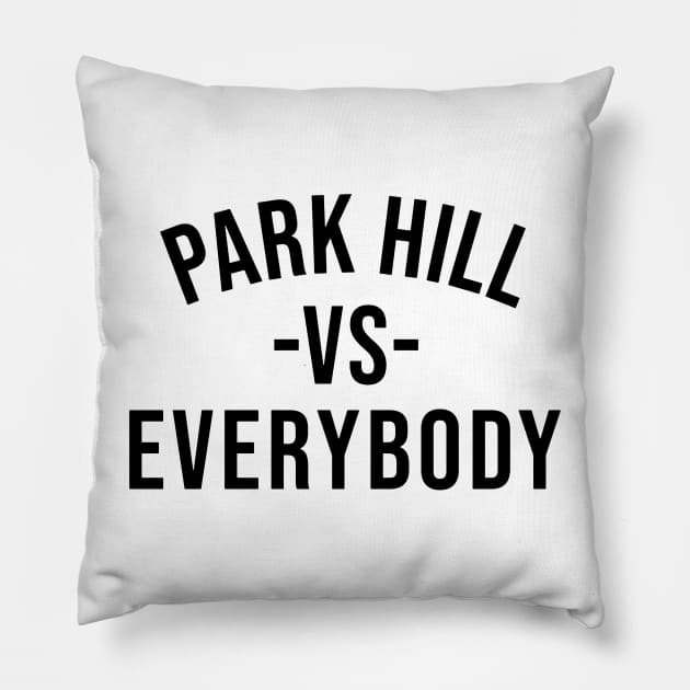 Park Hill Art Festival Pillow by nurziashan