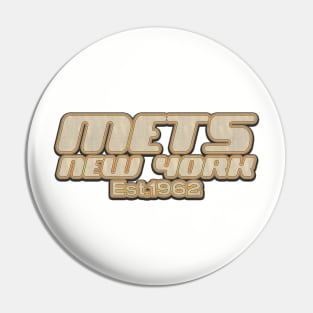 New York Mets / Old Style Vintage Pin