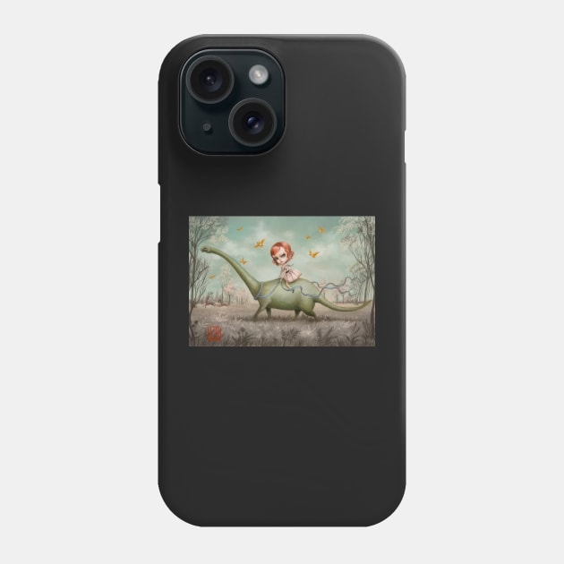 jessica s hope 1999 - Mark Ryden Phone Case by Kollagio