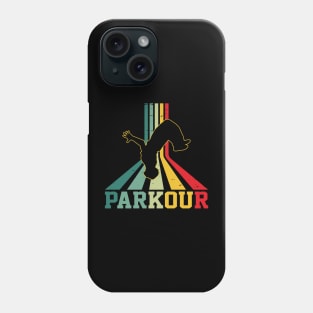 Retro Parkour Free running Parkour running - Parkour Phone Case