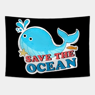 Save the Ocean Tapestry