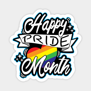 HAPPY PRIDE MONTH Magnet