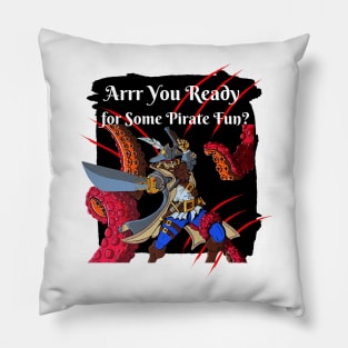 Arrr you ready for some pirate fun? Pillow