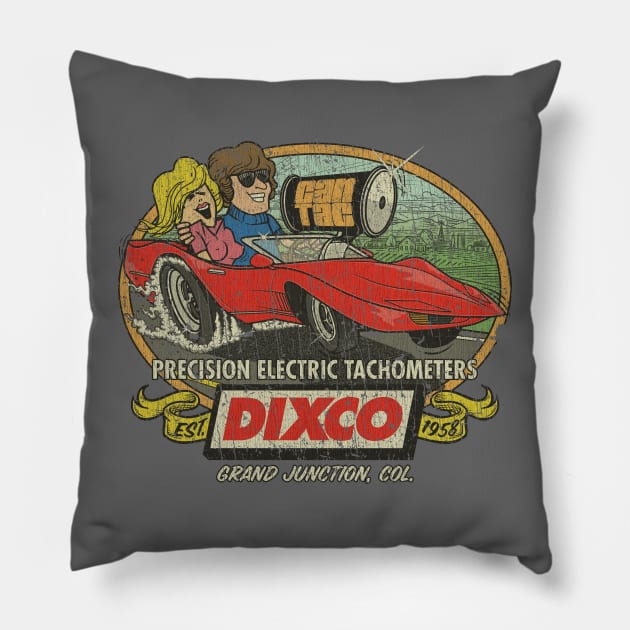 Dixco Can Tac 1958 Pillow by JCD666