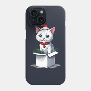 Cat christmas Phone Case