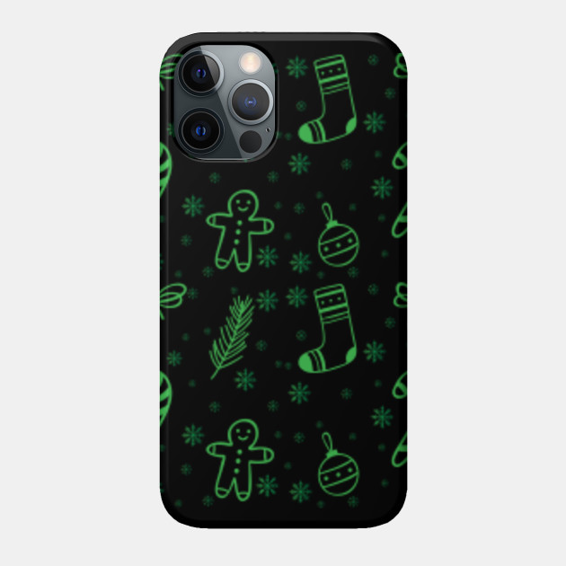 Christmas Patterns with Snowflakes - Xmas Gift - Phone Case