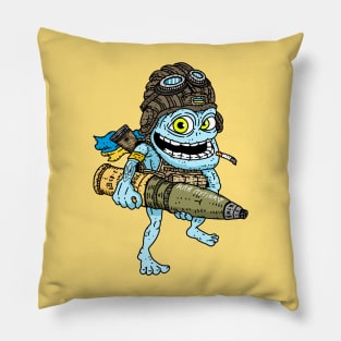 Ukrainian frog. Pillow