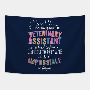 An awesome Veterinary Assistant Gift Idea - Impossible to Forget Quote Tapestry