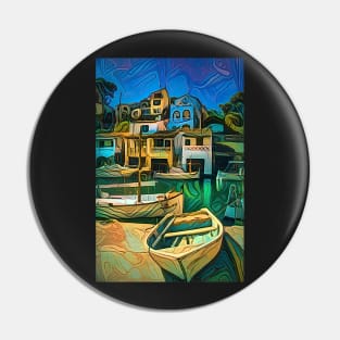 The Fishing Village Pin