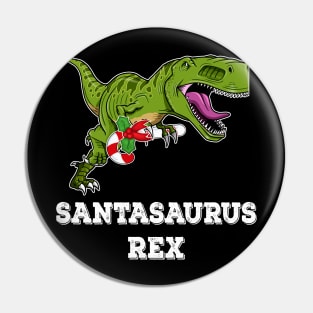 Men_s T Rex Holiday Kid Candy Cane Pin