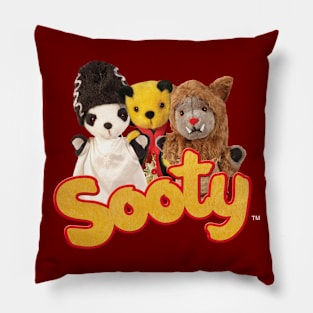 Sooty Halloween Spooky Trio Pillow