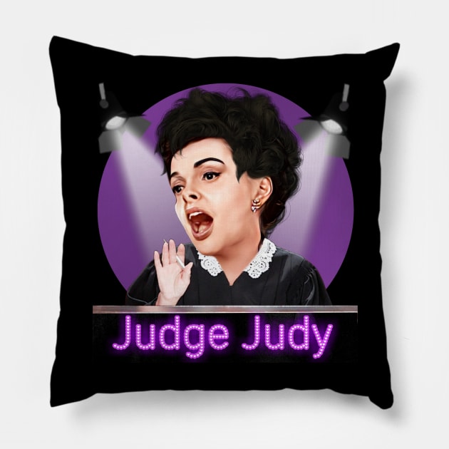 Judge Judy Garland Pillow by Zbornak Designs