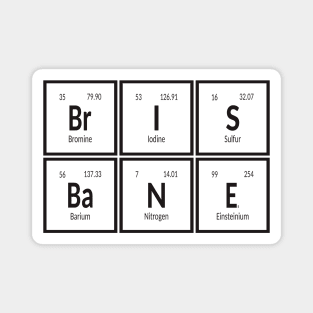 Brisbane City | Periodic Table Magnet