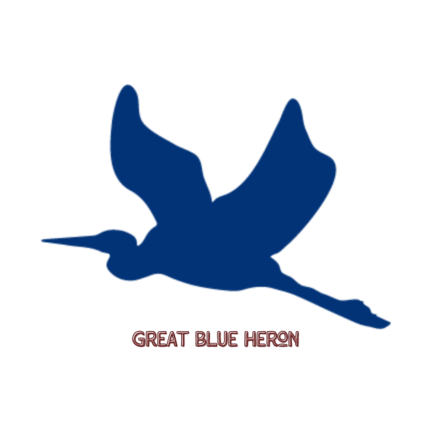 Great Blue Heron by Magic Acorn Records