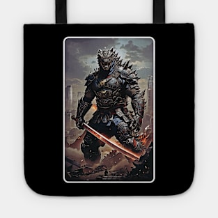 samurai gojira Tote