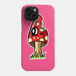 Magic Mushroom - Taken A Nibble Phone Case