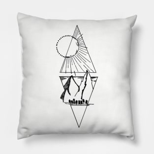 Triangle Mountian Pillow