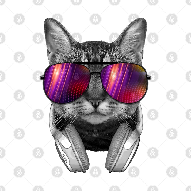 Sunglasses Cat by Robbgoblin