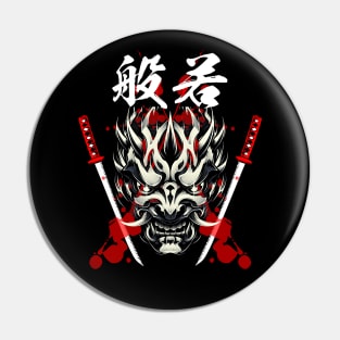 HANNYA Japanese Art Pin