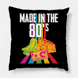 80s - Made In The 80s Pillow