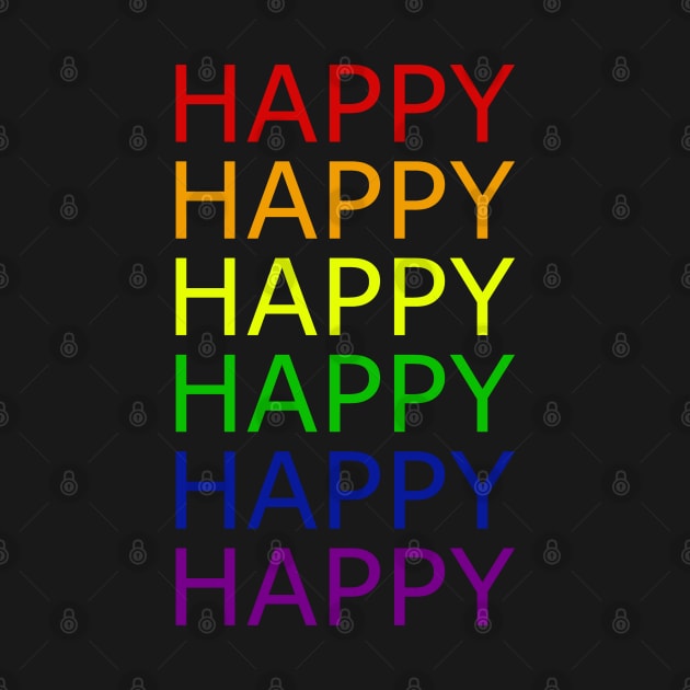 Happy rainbow happy for Pride by emilyanime1351