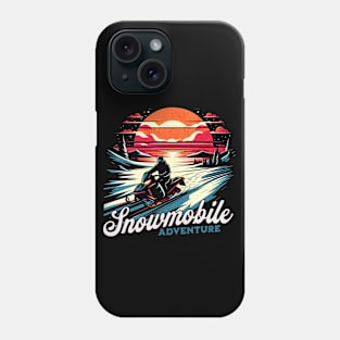 Snowmobile Adventure Design Phone Case