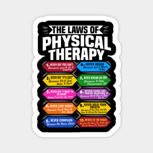 Physical Therapist Funny Physio Humor Physical Therapy Quote Magnet
