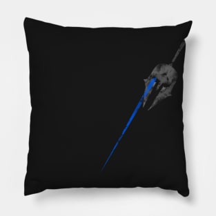 Spartan blue stripe Pillow