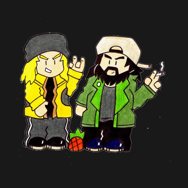 Jay and Silent Bob by thelovebirds