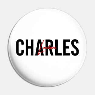 Charles Leclerc Design Pin