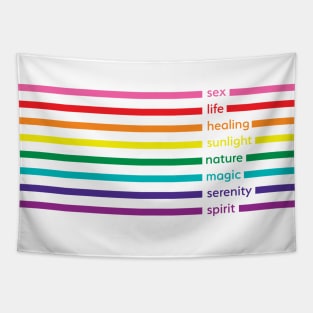 Pride Flag Meaning Tapestry