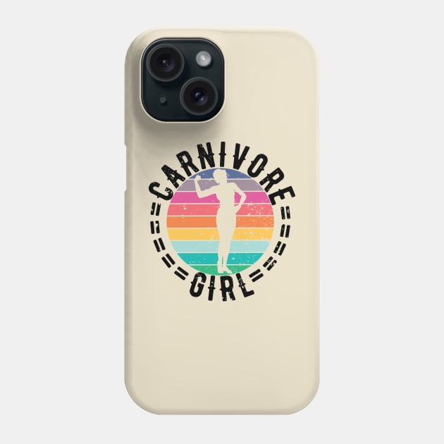 CARNIVORE GIRL MEAT EATER STEAK LOVER CUTE FIT COWGIRL WOMAN Phone Case by CarnivoreMerch